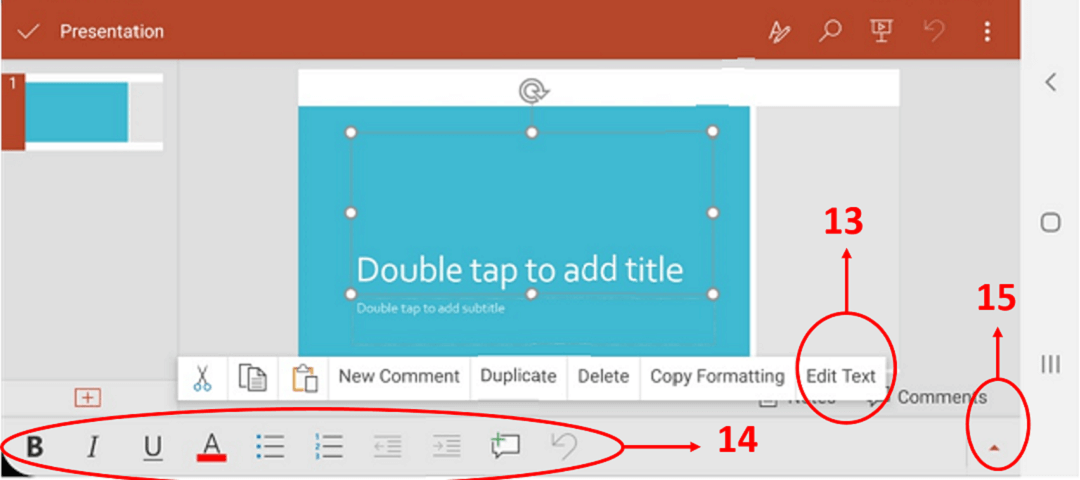 آموزش ساخت پاورپوینت در گوشی